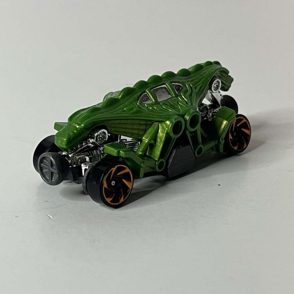 Hot Wheels Double Demon Green Diecast Car